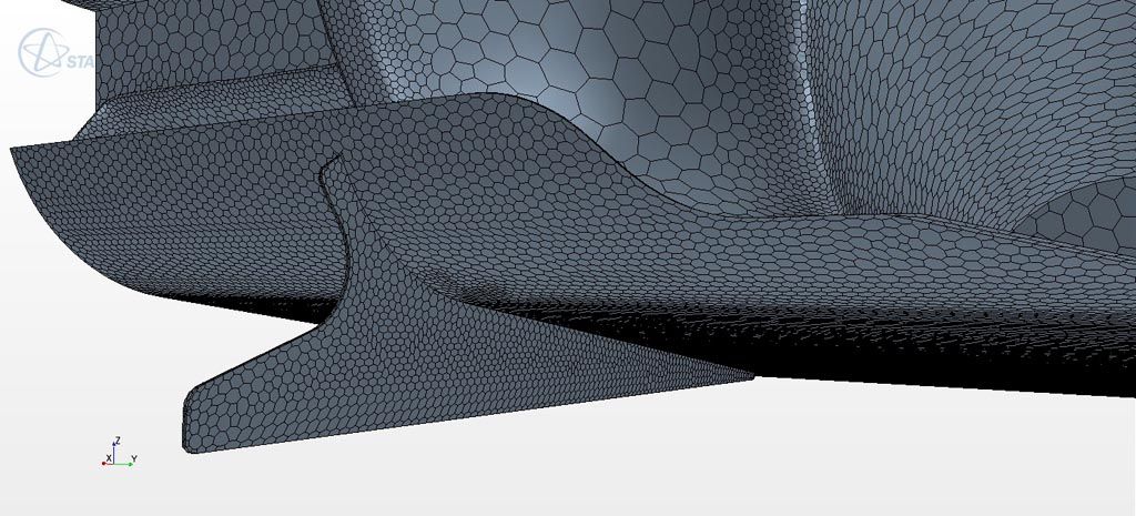 Verus Engineering FRS/BRZ Rear Diffuser CFD Surface Mesh