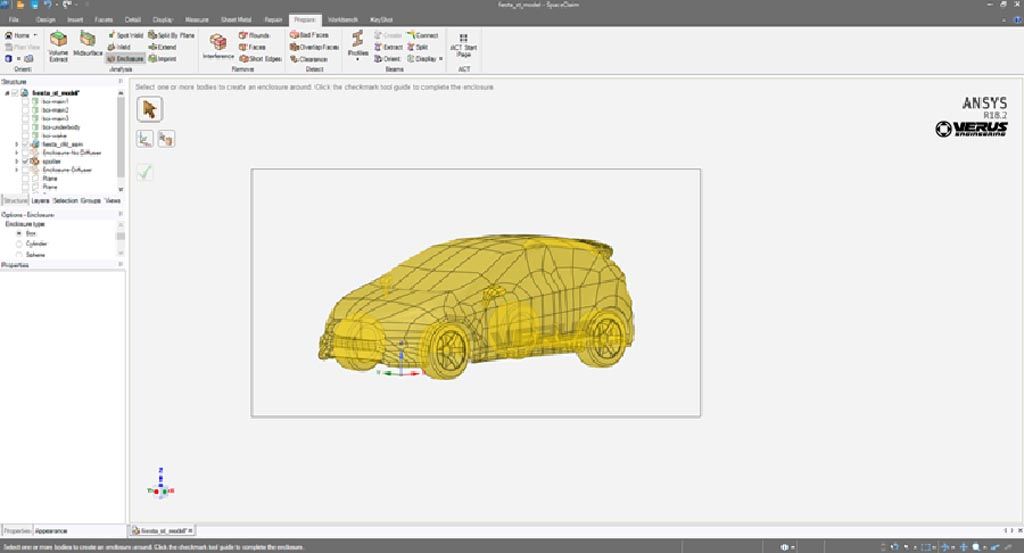 Verus Creating a Fluid Domain in ANSYS Spaceclaim