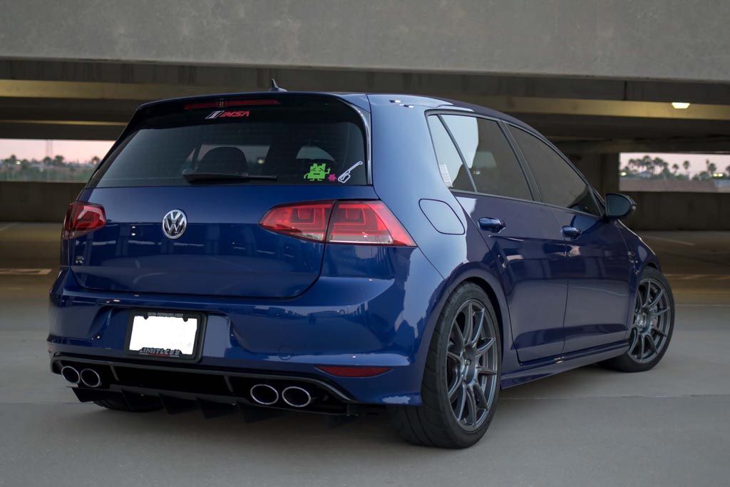 Verus VW Golf R (MK7) Rear Diffuser