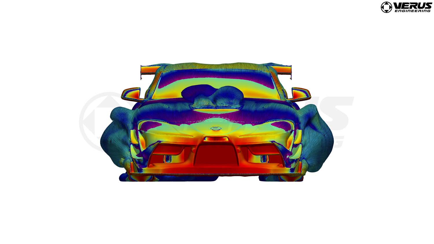 Toyota Supra CFD