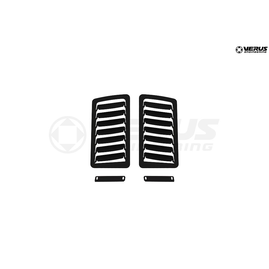 C9R - Hood Louver Kit, Large Vents 