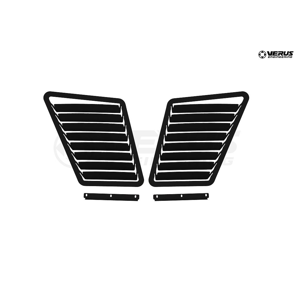 [A0079A - BLEM] Hood Louver Kit - Focus RS/ST (MK3) - Black (Blemish)